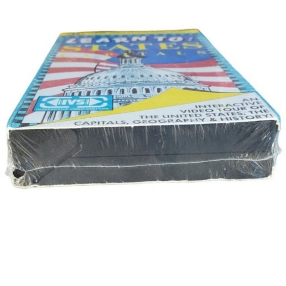 Learn To: States and Capitals 1989 Factory Sealed VHS Tape - Picture 6 of 10